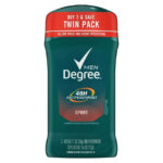 Degree Long Lasting Men's Antiperspirant Deodorant Stick Twin Pack